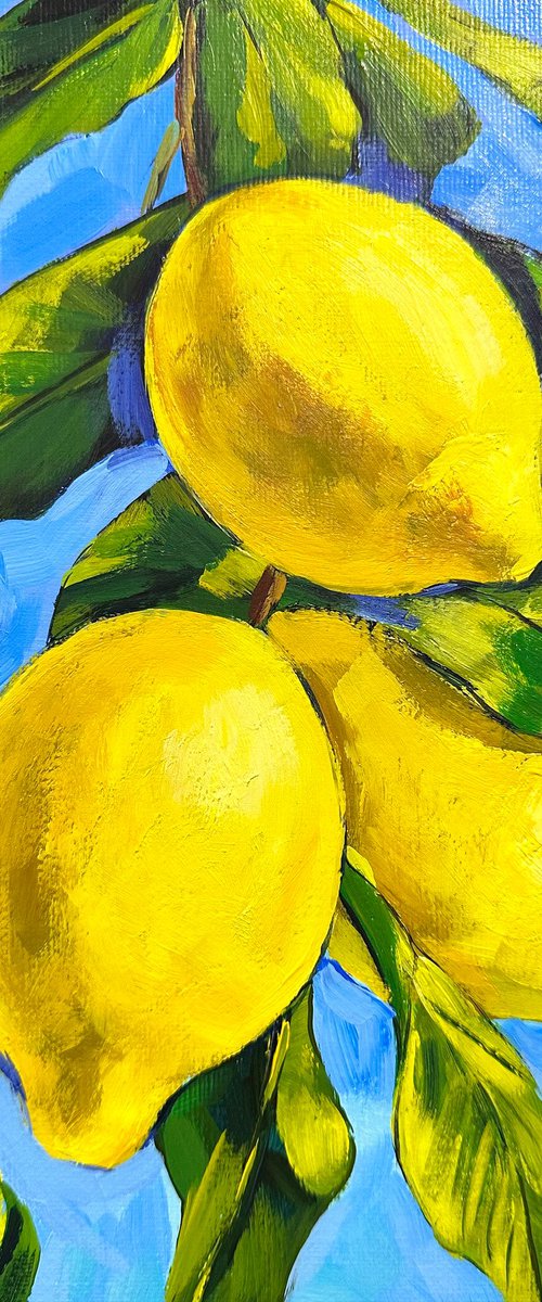 Lemon tree branch by Irina Redine