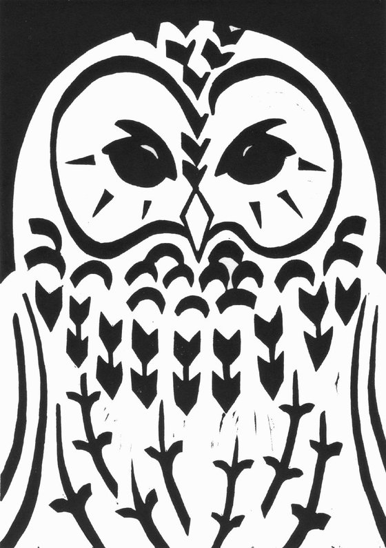 Tawny Owl b/w (edition of 30)