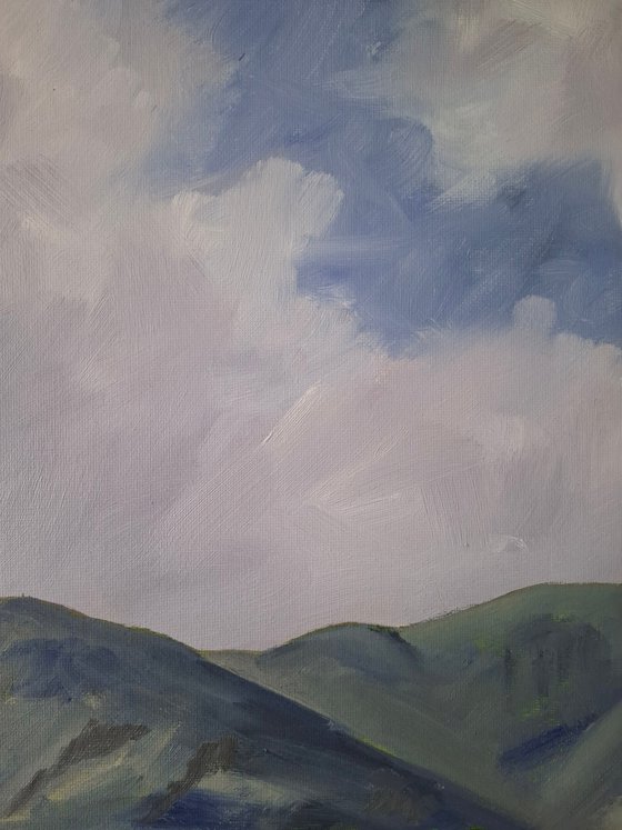 Towards Croagh Patrick