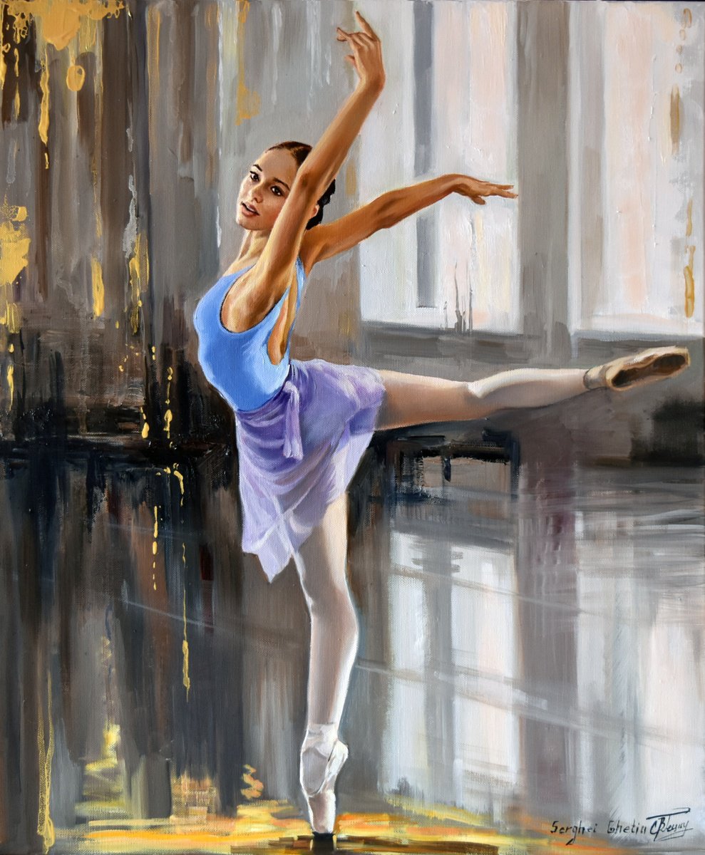 At the ballet studio II by Serghei Ghetiu