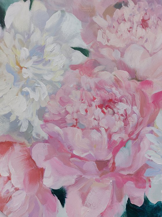 “Sphere of peonies”