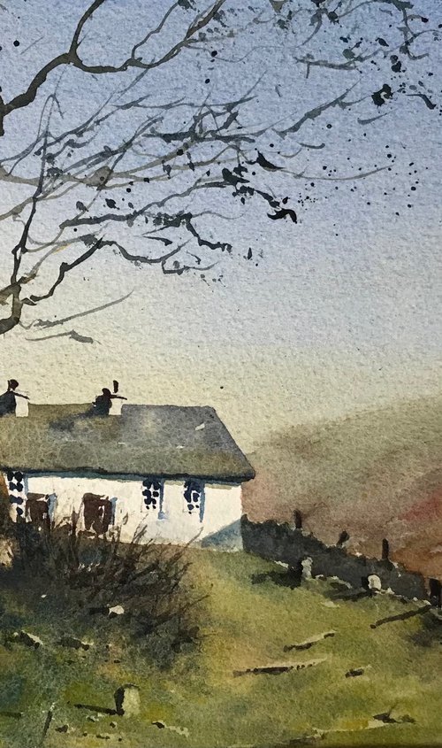 Abergwesyn chapel by Vicki Washbourne