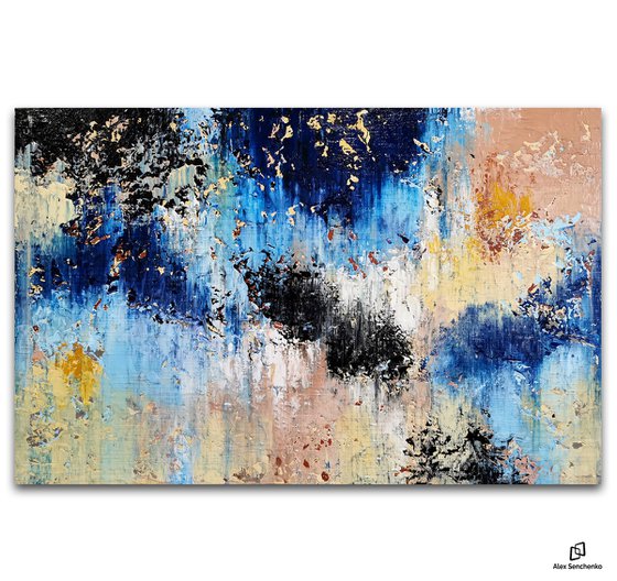 150x100cm. / abstract painting / Abstract 1282