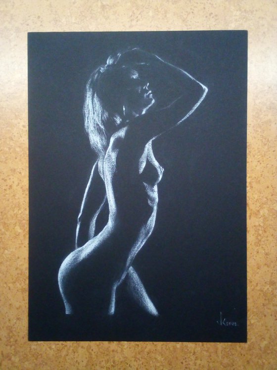 Nude noir #263 (21X29)cm