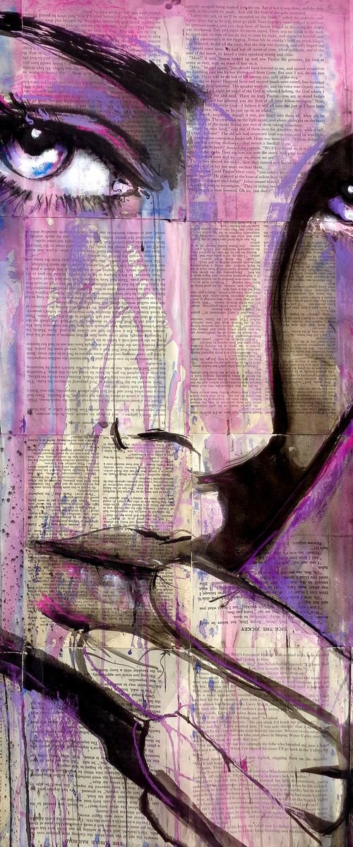 PURPLE DAYS by Loui Jover