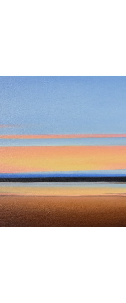 Soothing Sunset - Seascape by Suzanne Vaughan