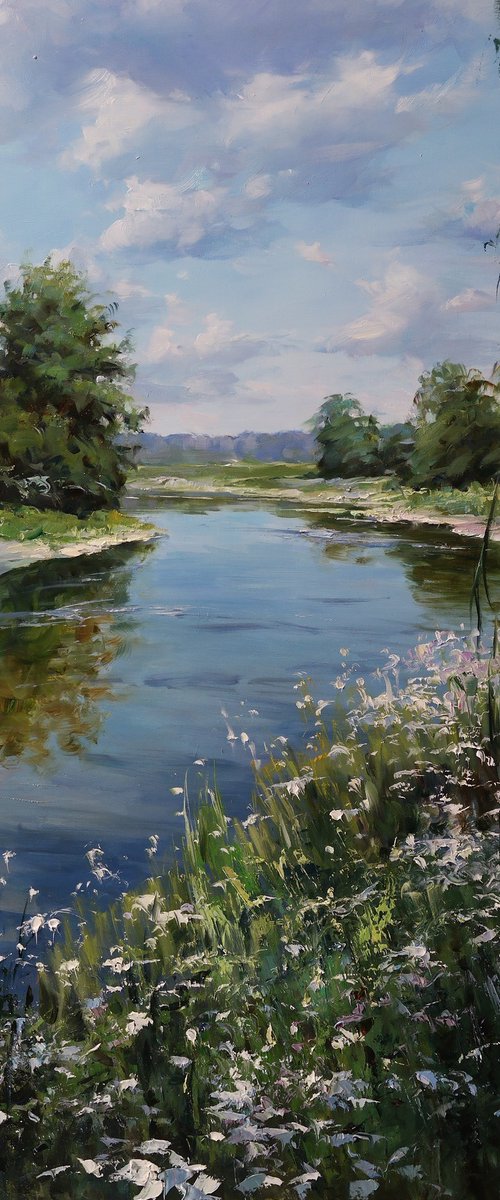 "The Quiet Flow of Summer" by Gennady Vylusk
