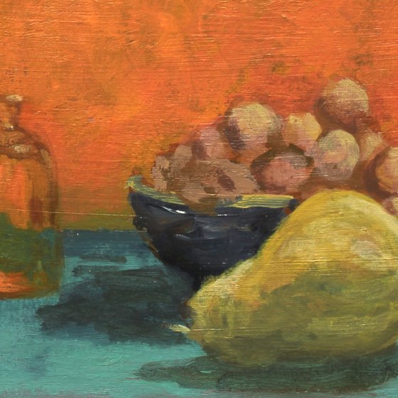 Still life with Pear