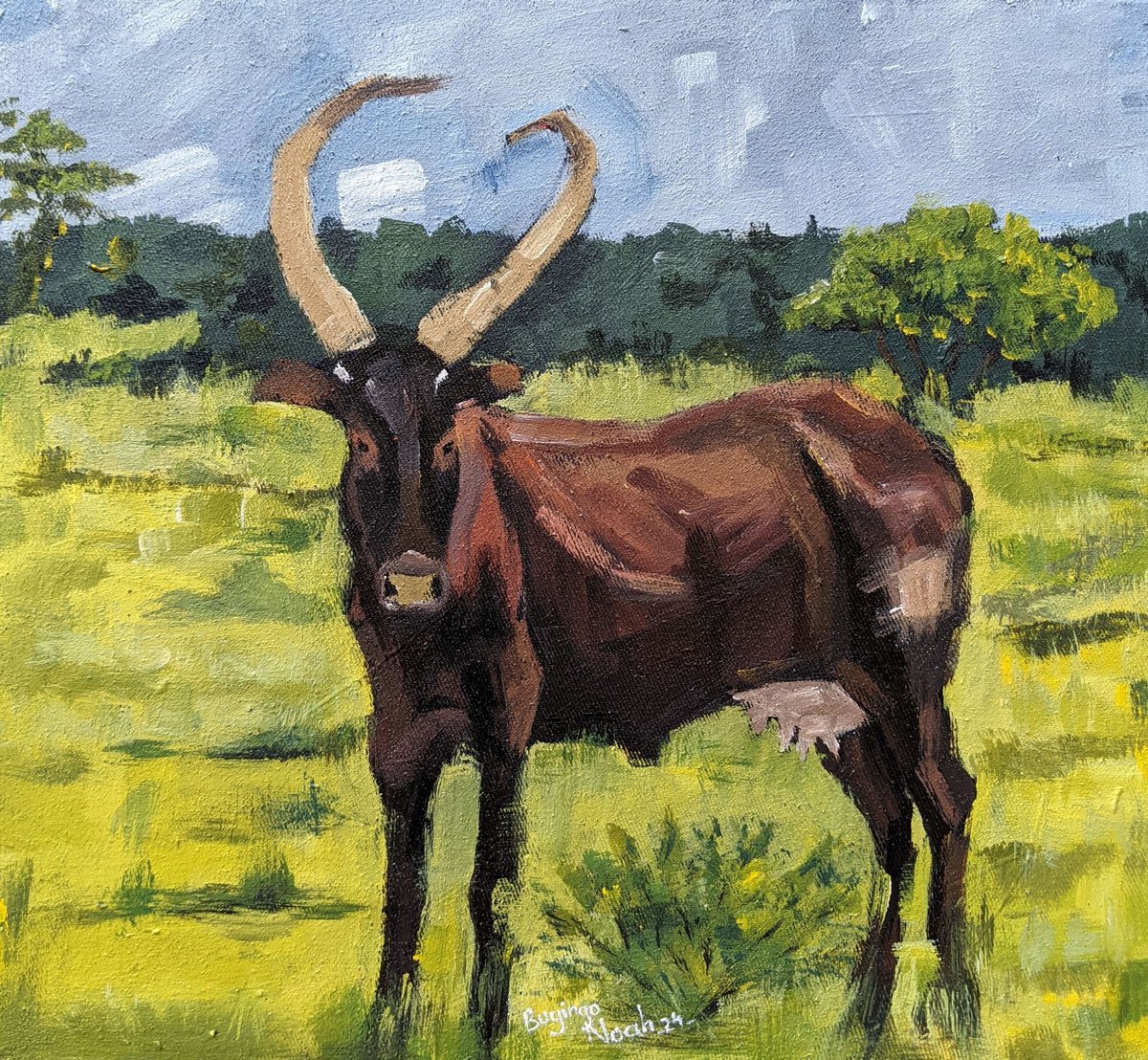 SACRED COW (INYAMBO) by BUGINGO Noah