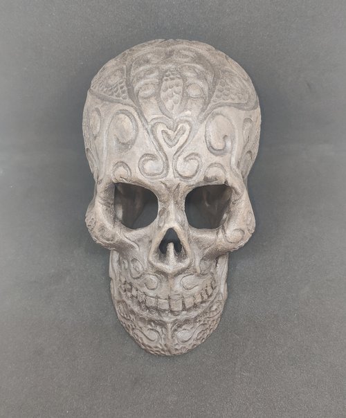 Ceramic | Sculpture | Skull by Daiva Semionova