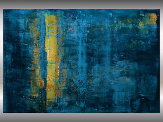 Abysse - Abstract Art - Acrylic Painting - Canvas Art -  Abstract Painting - Industrial Art