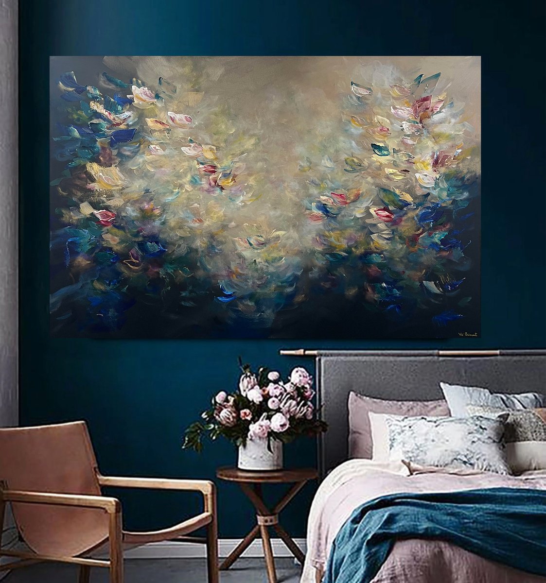  Burst Of Creativity By Ve Boisvert, 60 X 40, Artwork For Sale On Artfinder