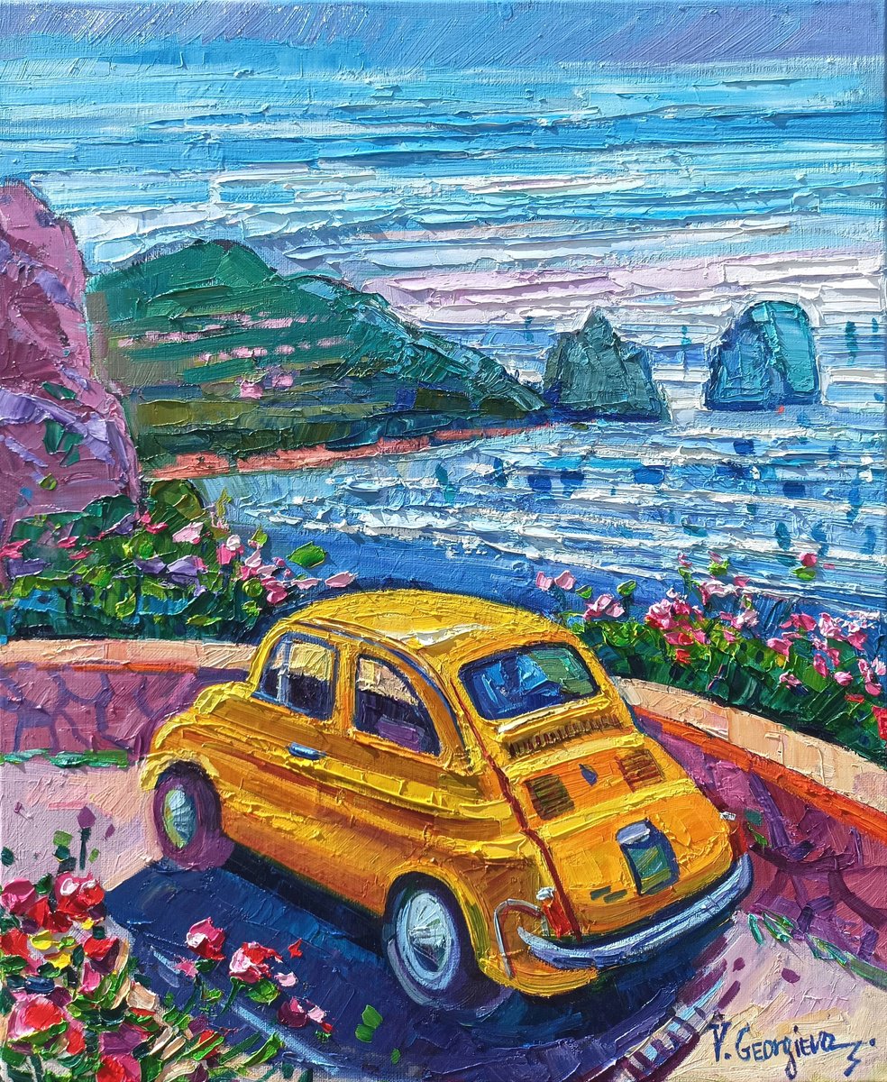 Capri view by Vanya Georgieva