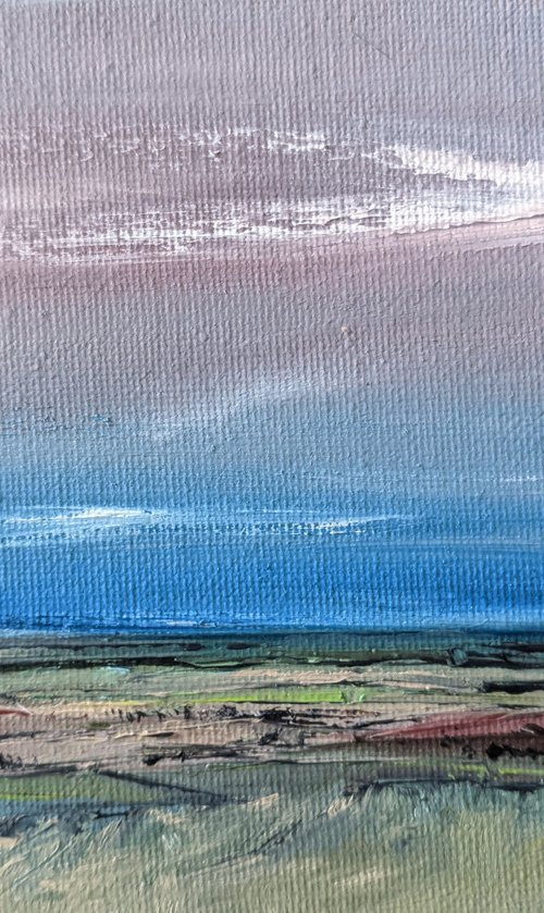 Miniature Coombe Hill Landscape #4 by Jo Earl