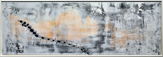 Hope  - Abstract Art - Acrylic Painting - Canvas Art - Framed Painting - Abstract Painting - Industrial Art