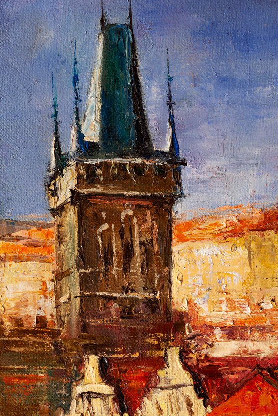 "Prague" Old town, city landscape