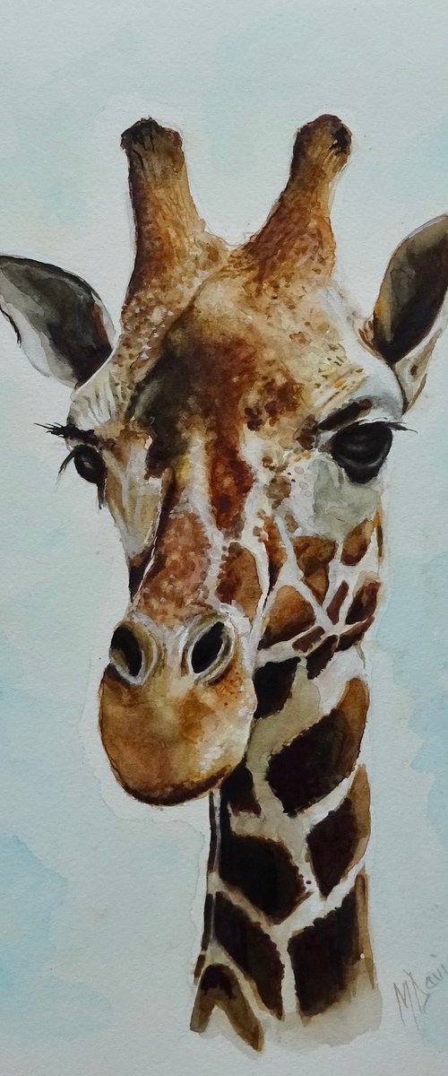 Giraffe by Mel Davies Original Art