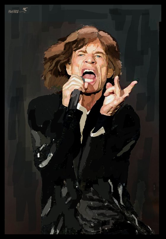 Mick   28"x40"