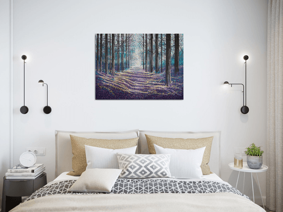 Light Through Winter Trees