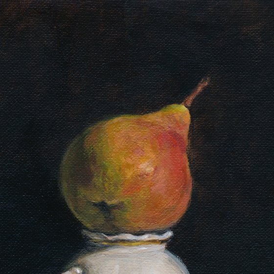 Pear on a Teacup