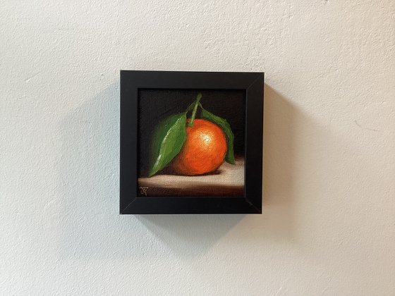 Little clementine still life