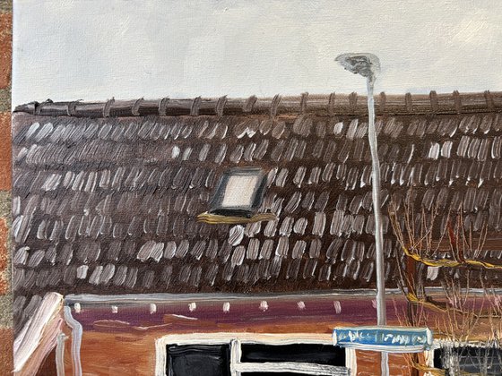 Plein Air: Neighbor's House