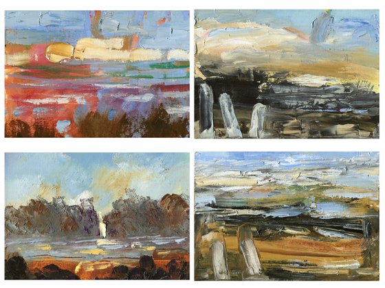 Moorland Marsh Collection x 4
