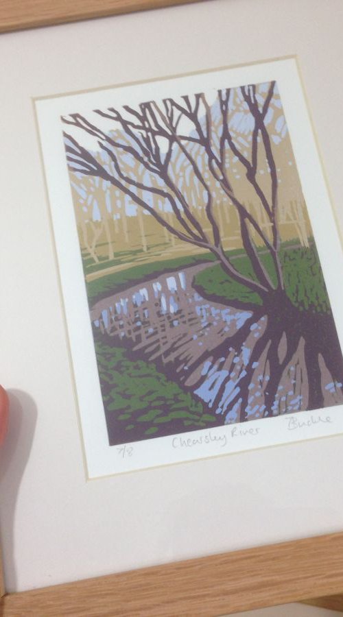 Chearsley River, framed by Alexandra Buckle