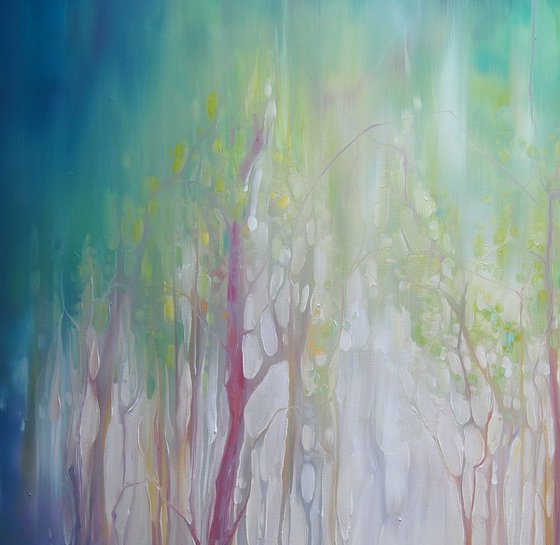 The Promise - an abstract woodland glade