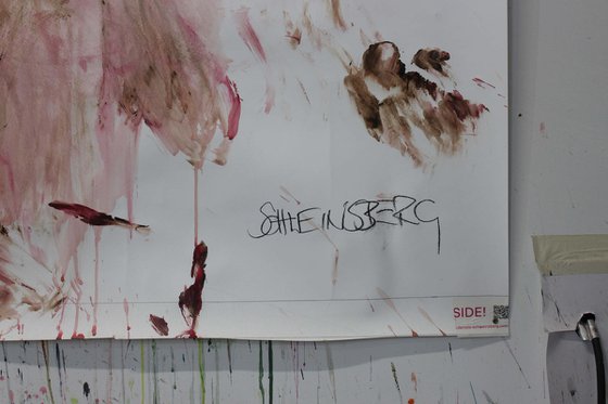 She Paints Outside the Lines No. 4
