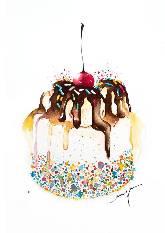 Ice Cream birthday cake