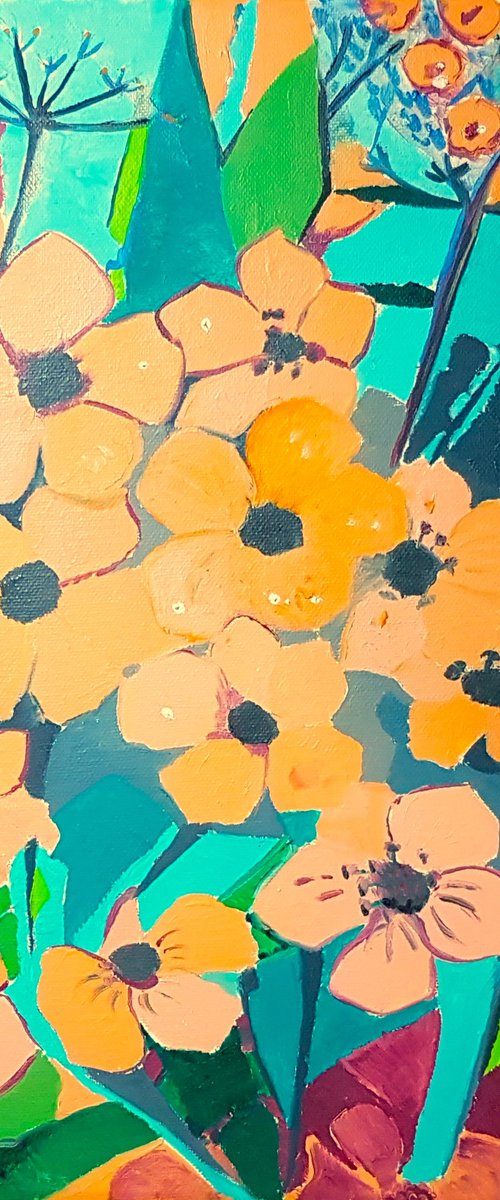 Happy Flowers by Kathrin Flöge