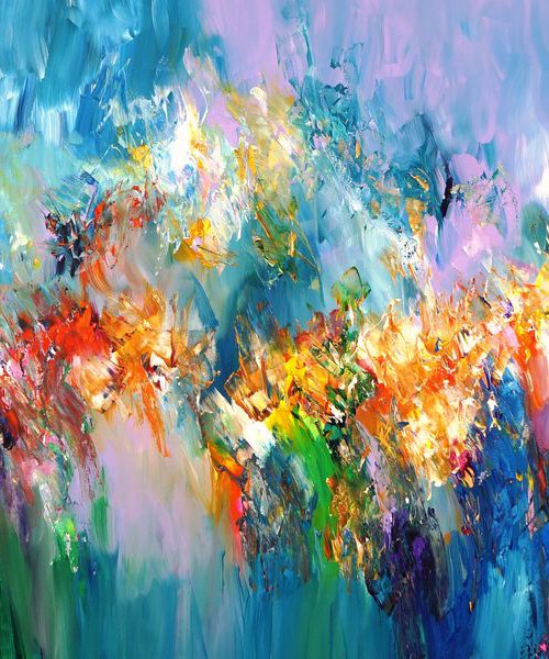 Blue Daydream XXL 1 by Peter Nottrott