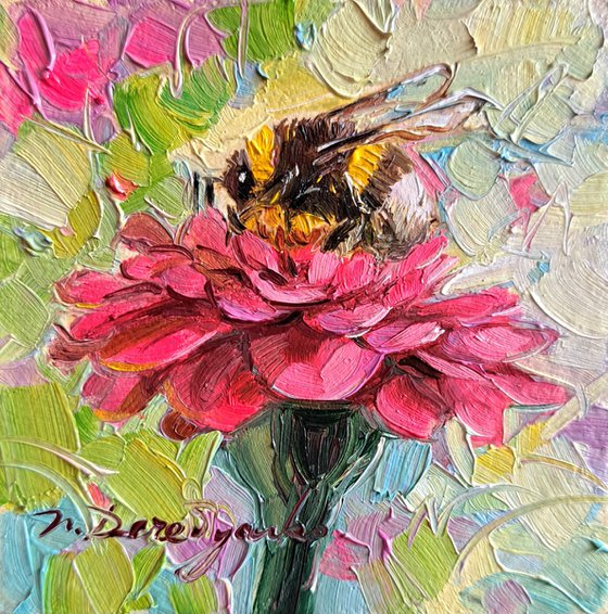 Bumblebee painting