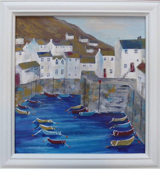 Polperro, inner harbour