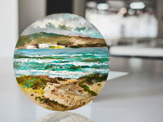 Where Land Embraces the Sea