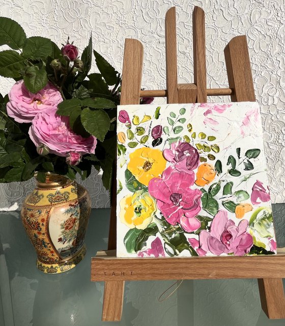 Roses Oil Painitng