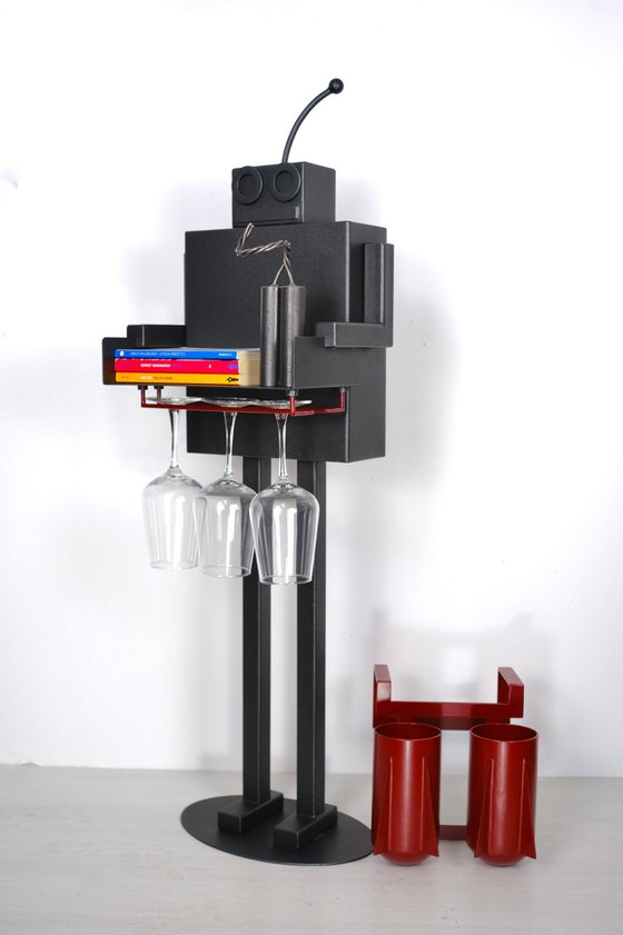 ASTROROBOOK METALLIC BLACK/BORDEAUX N2