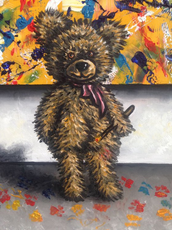 "The Little Bear and His Masterpiece"