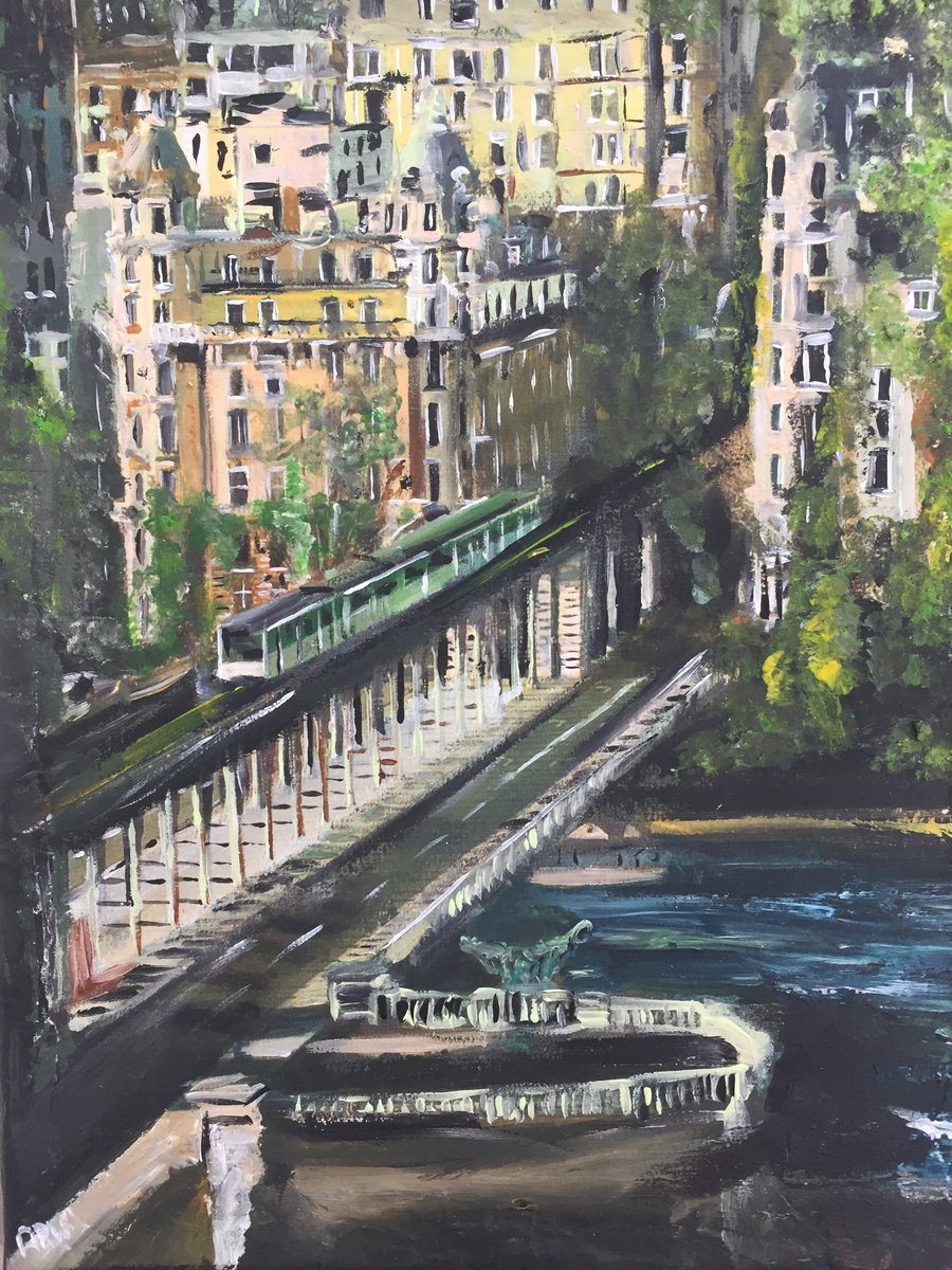 A Bridge In Paris by Andrew Reid Wildman
