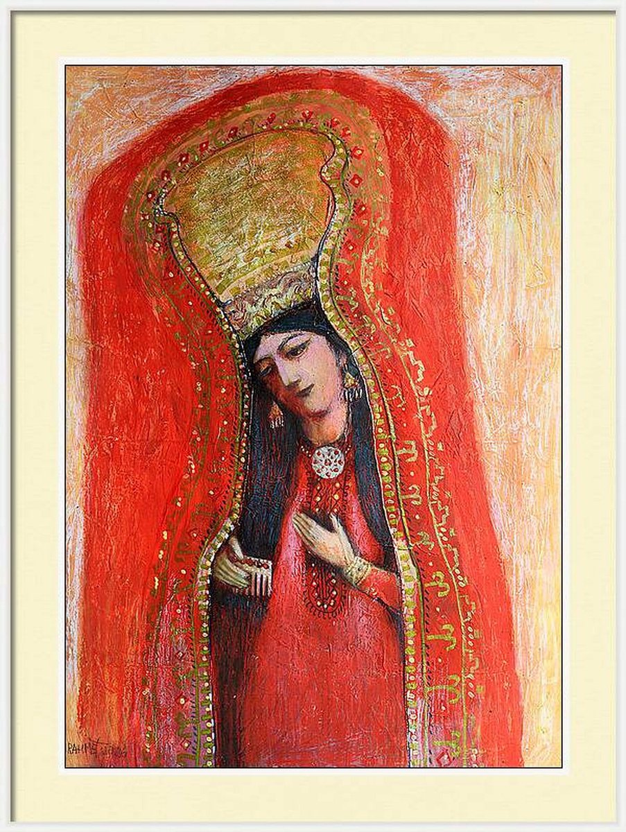 Fantasy With Flowers 333. Paper 59X42Cm By Rakhmet Redzhepov, 17 X 23, Artwork For Sale On Artfinder