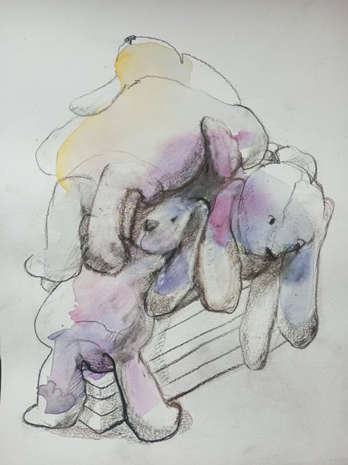 Lifestyle sketches 43 (the end of Rabbit's Era) by Oxana Raduga