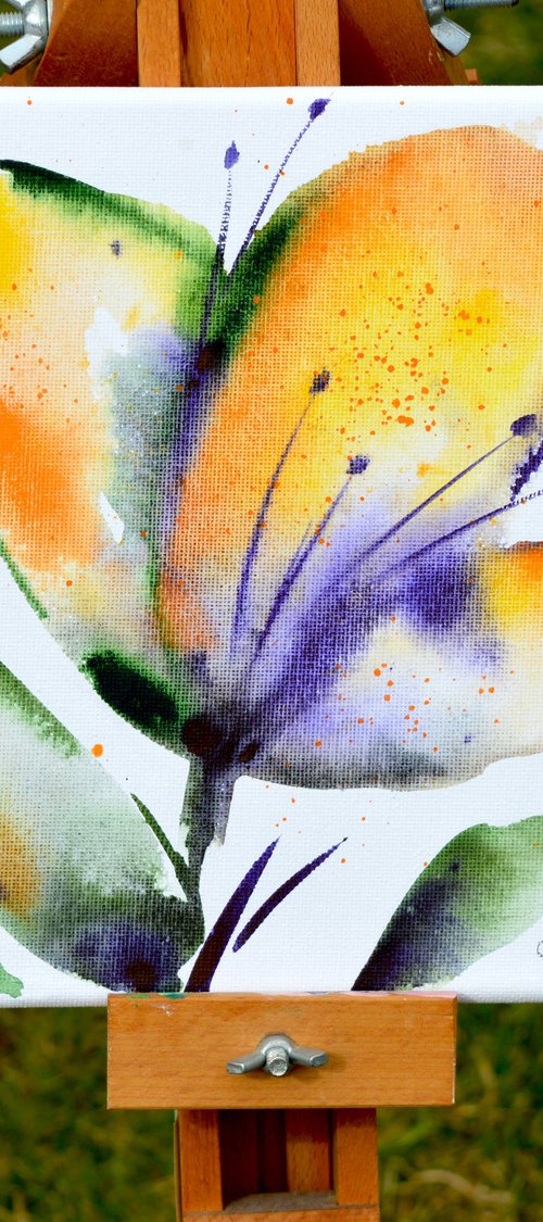 Flower impression 1 by Milena Gaytandzhieva