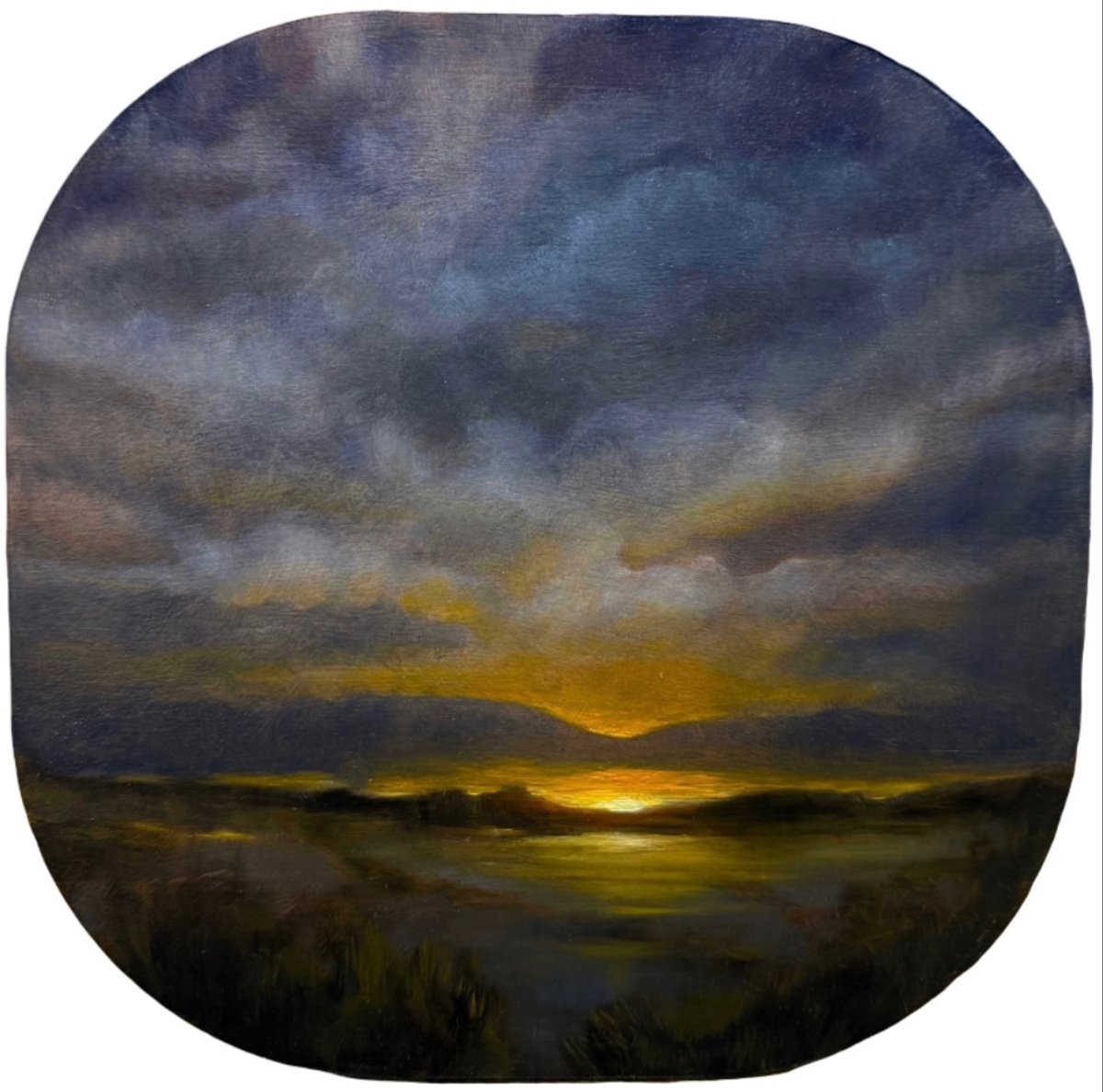 Swamp Mystery By Daiva Karaliute, 9 X 9, Artwork For Sale On Artfinder