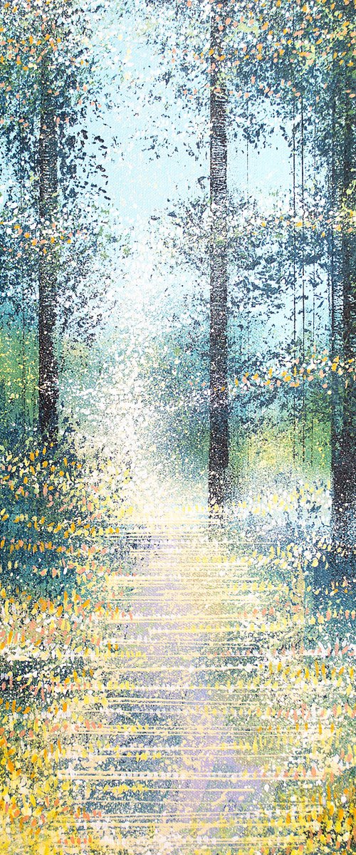 Late Summer Forest Trees #2 by Marc Todd