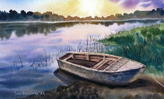 Dawn on the Riverbank