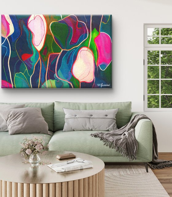 Jazz Style Flowers #3