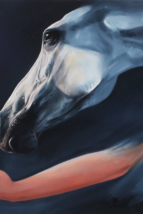 Faith is born in tenderness by Marie Madej