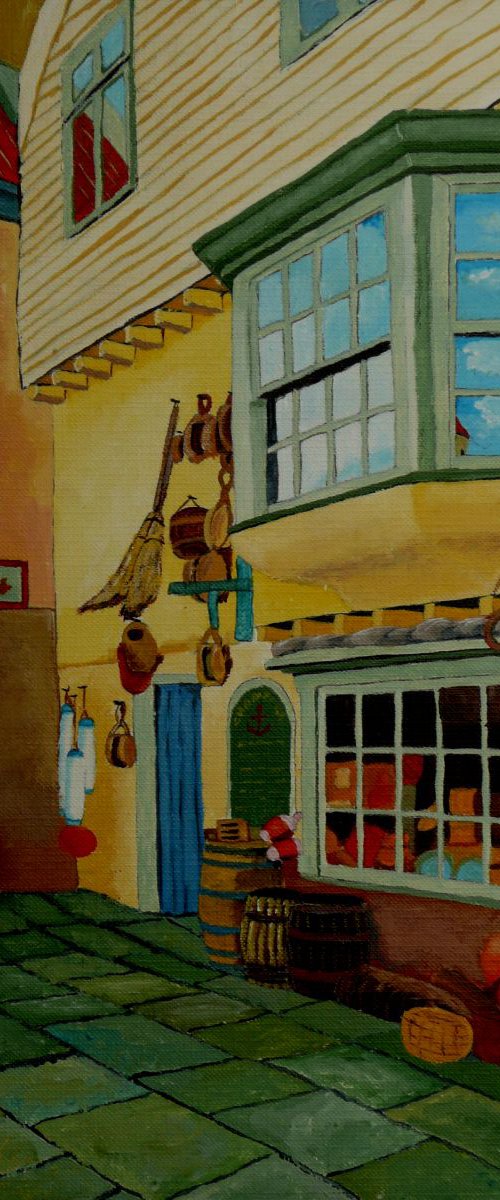 The Ships Chandlers Shop by Dunphy Fine Art