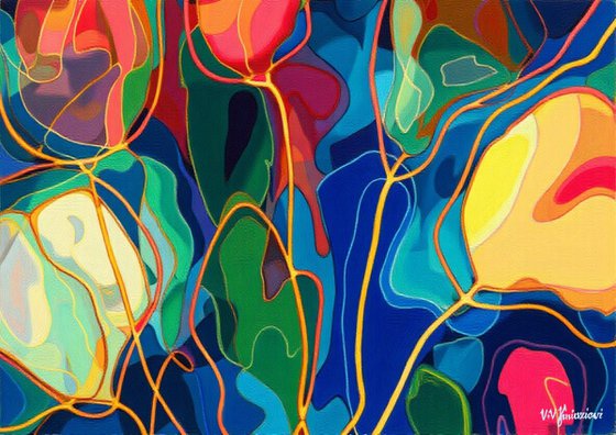 Jazz Style Flowers #2